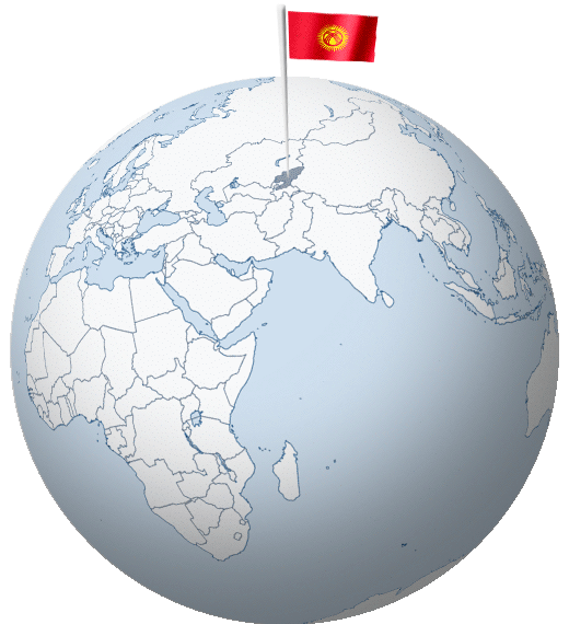 Kyrgyzstan Flag